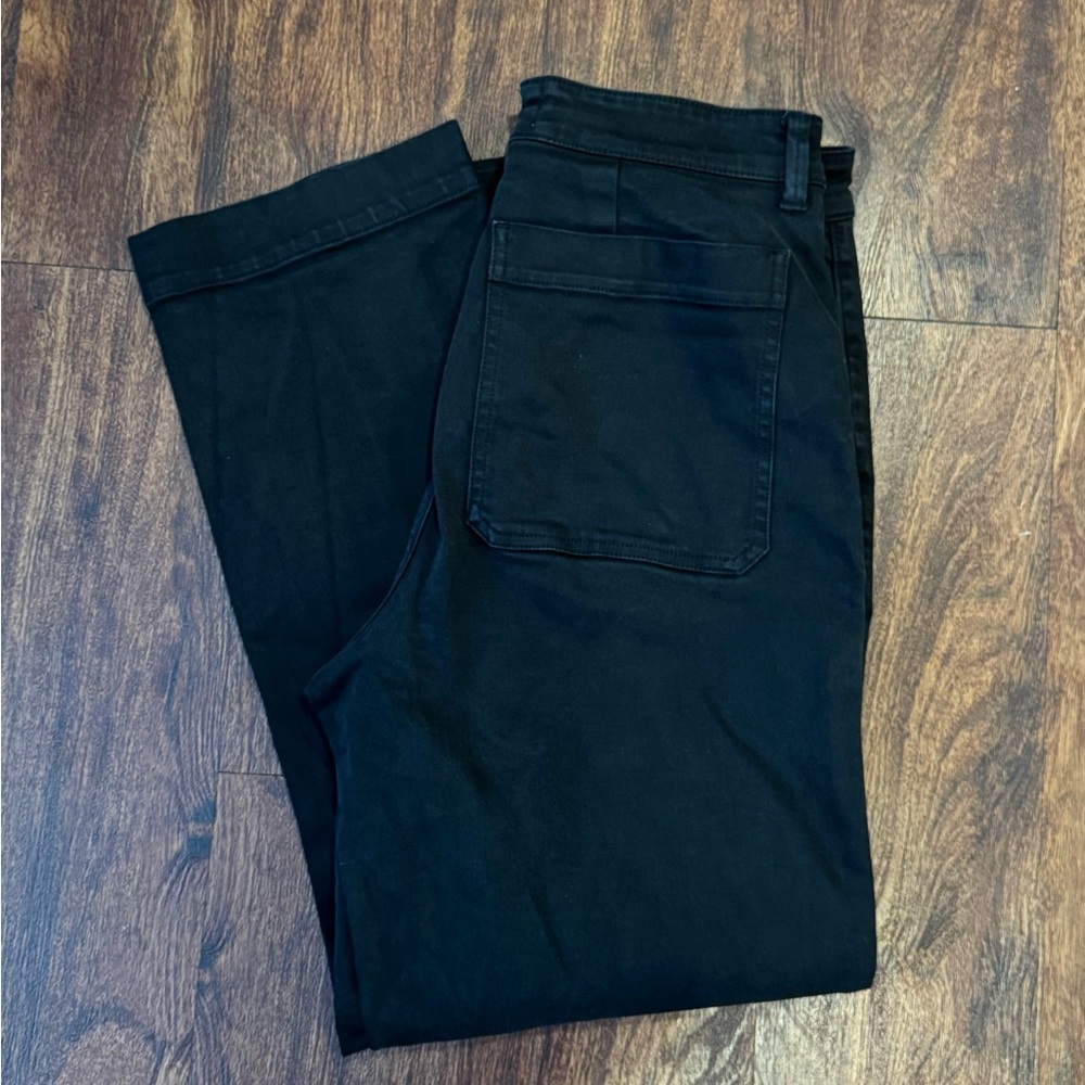 Everlane straight leg cropped pant tall